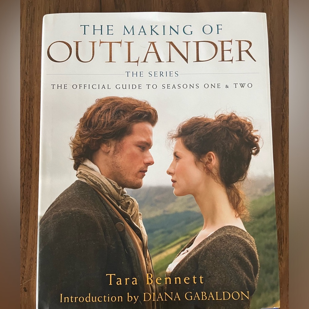 The making of Outlander hardcover book